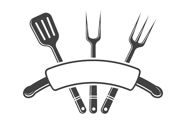 Vector de cuchara Cuchara de cocina Equipo de restaurante Equipo de cocina Clip Art Utensilio vector