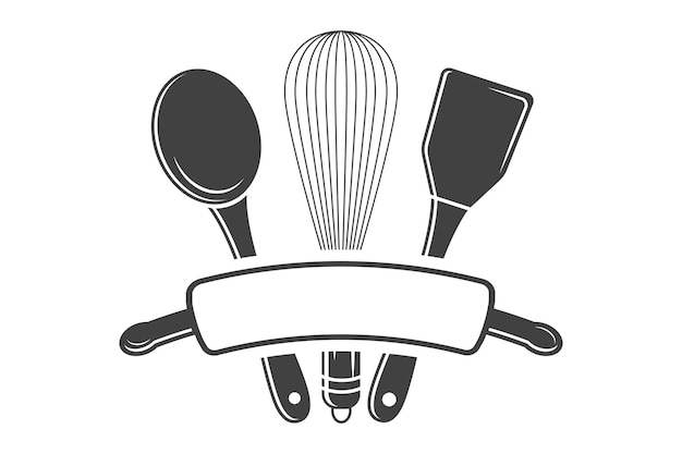 Vector vector de cuchara cuchara de cocina equipo de restaurante equipo de cocina clip art utensilio vector