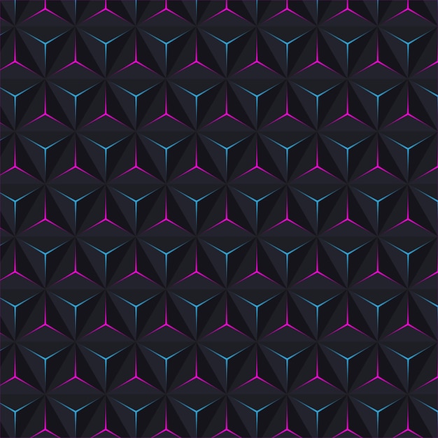 Vector curvo retorcido líneas onduladas Vector abstracto fondo horizontal con colorido rectángulo