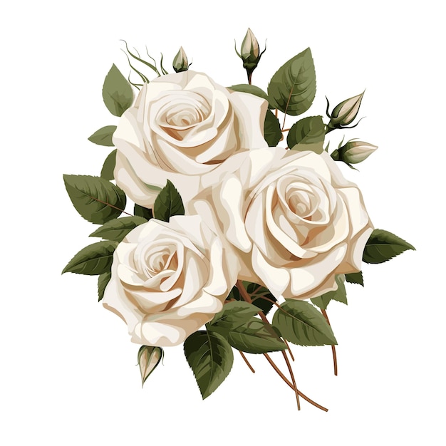 Vector de decoración floral