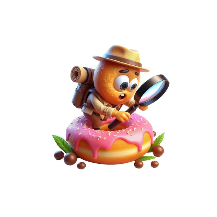 Vector un vector de descubrimiento de rosquillas