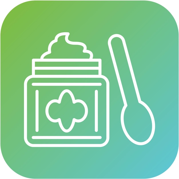 Vector vector design body scrub icon style