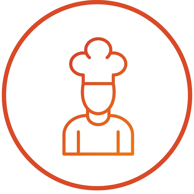 Vector Design Chef Icon Style