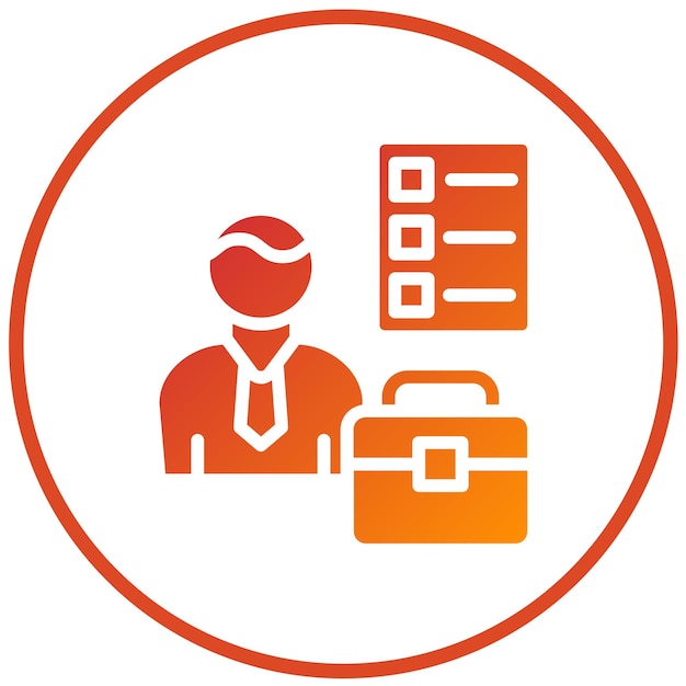 Vector Design COO Estilo del icono