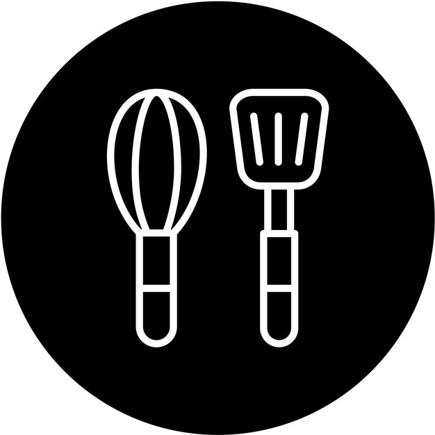 Vector vector design cooking utensils icon style