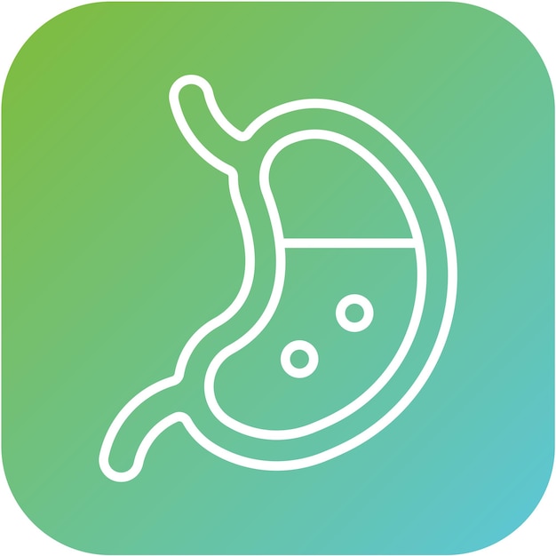 Vector vector design gastroenterology icon style