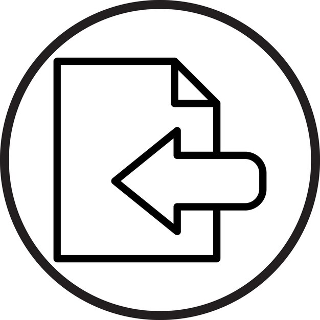 Vector Design Import Icon Style
