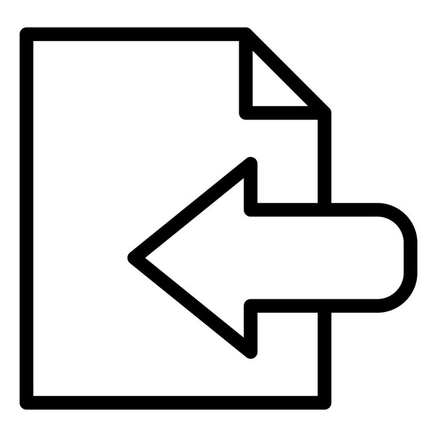Vector Design Import Icon Style