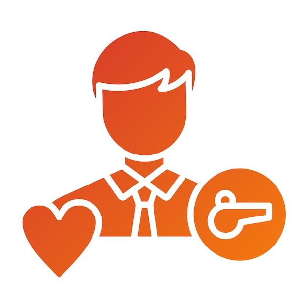 Vector Design Life Coach Estilo de ícono masculino