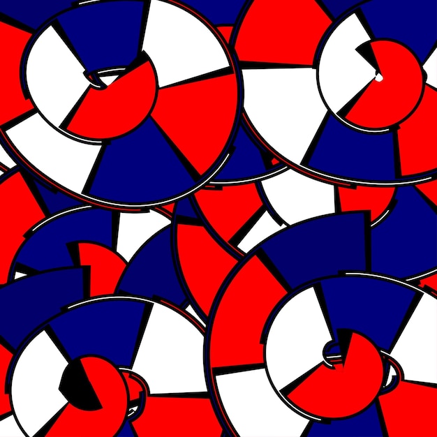 Vector Día de Australia Abstracto Fondo Diseño plano