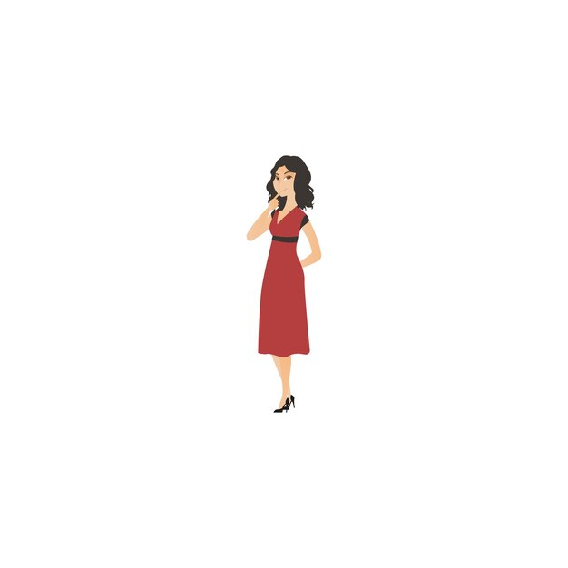vector día de las madres madre con ilustración de la pose