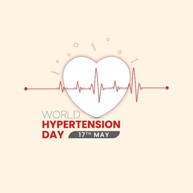 Vector día mundial de la hipertensión