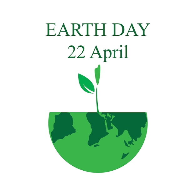 vector del día de la tierra