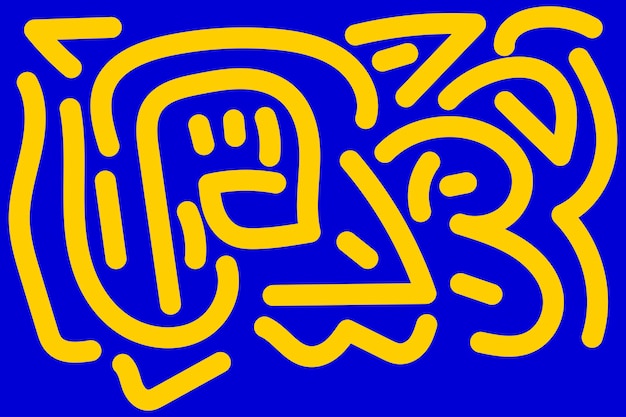 Vector dibujado a mano elementos de garabateo patrón fondo abstracto