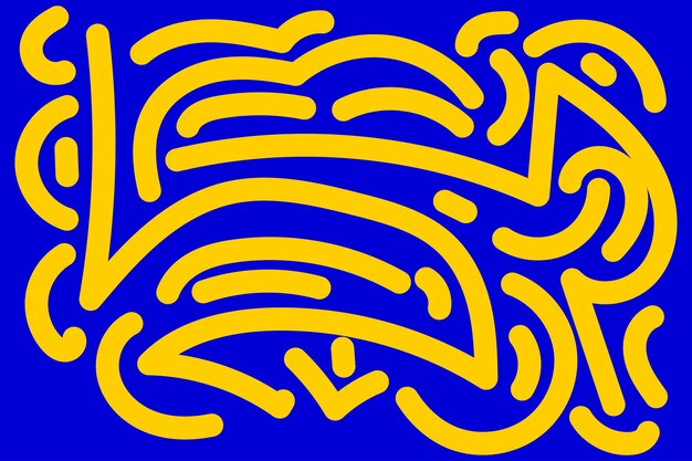 Vector dibujado a mano elementos de garabateo patrón fondo abstracto