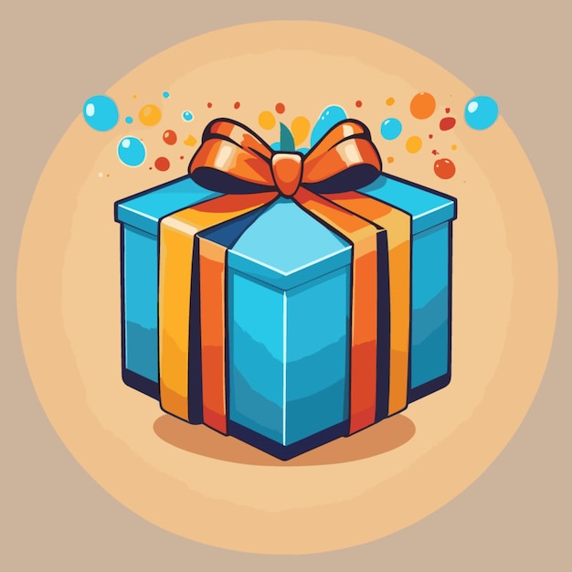 Vector de dibujos animados de cajas de regalos