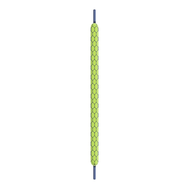 Vector vector de dibujos animados de icono de cordón verde moderno zapatos cuerda cordones cuerda