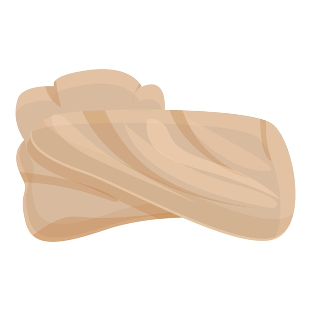 Vector de dibujos animados de icono de turbante árabe sombrero indio hombre sultán