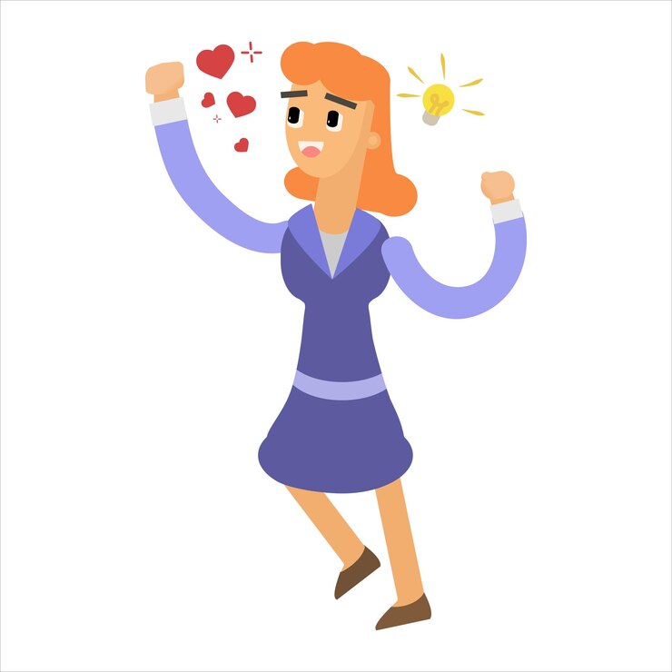 Vector vector de dibujos animados de mujeres de negocios