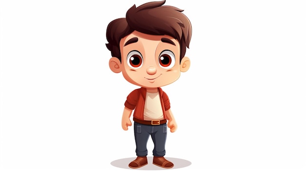 Vector de dibujos animados para niños