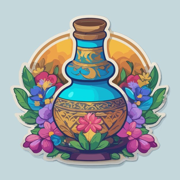 Vector vector de dibujos animados de nowruz