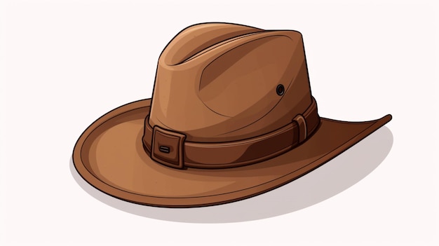 Vector de dibujos animados de sombrero