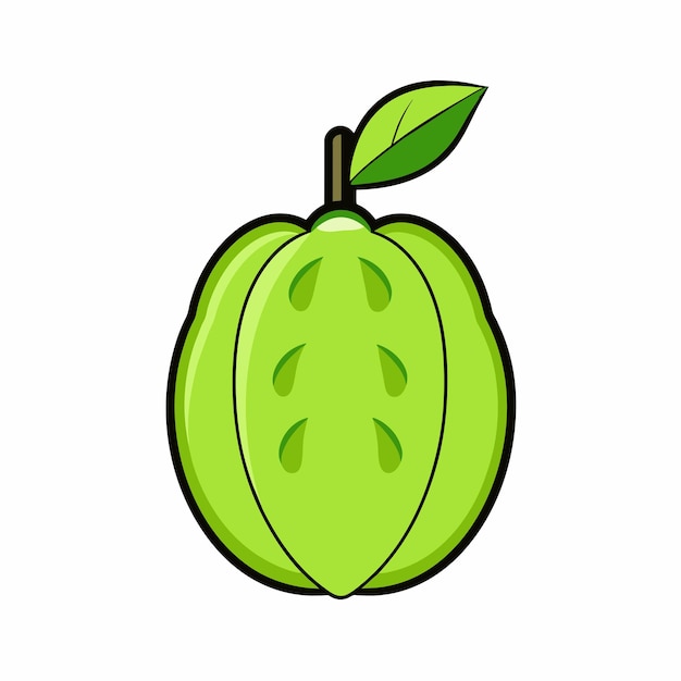 Vector de dibujos animados de uvas Ilustración concepto de obra de arte de estilo plano