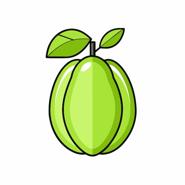 Vector de dibujos animados de uvas Ilustración concepto de obra de arte de estilo plano