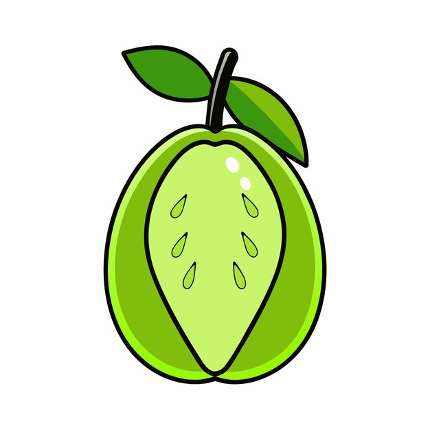 Vector de dibujos animados de uvas Ilustración concepto de obra de arte de estilo plano