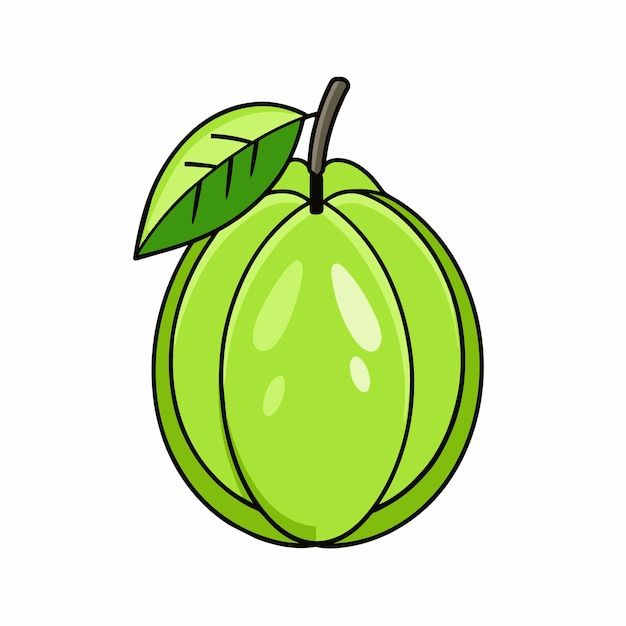 Vector de dibujos animados de uvas Ilustración concepto de obra de arte de estilo plano