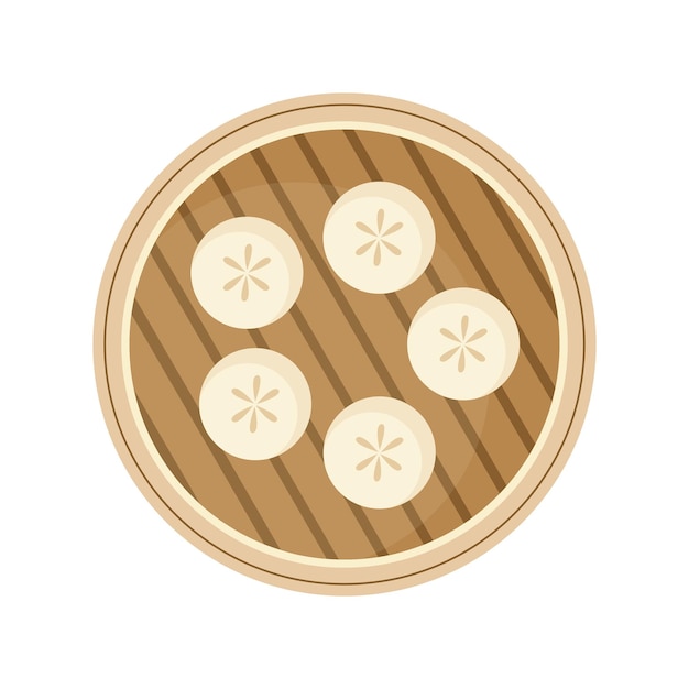 Vector de dimsum chino