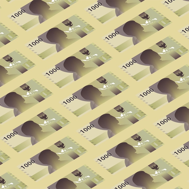 Vector de dinero en rupias