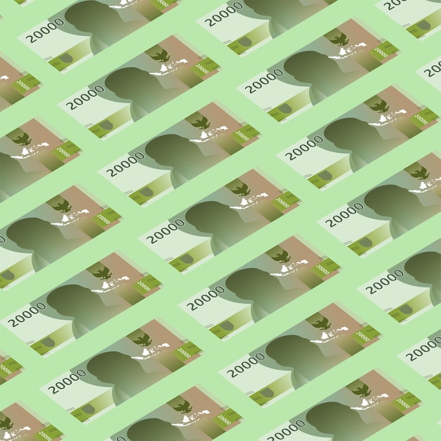 Vector de dinero en rupias