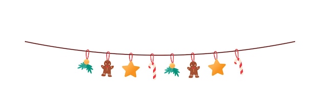 Vector de diseño de adornos de Navidad