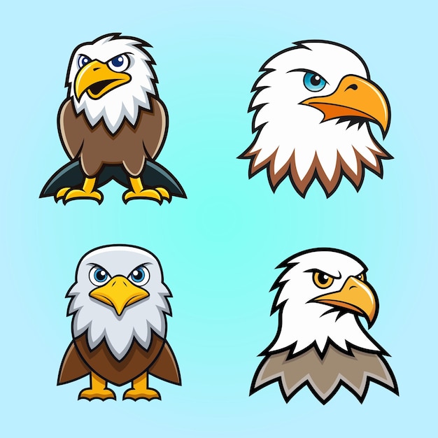 Vector de diseño del águila