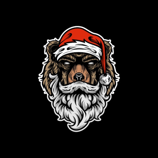 Vector de diseño de animales de navidad