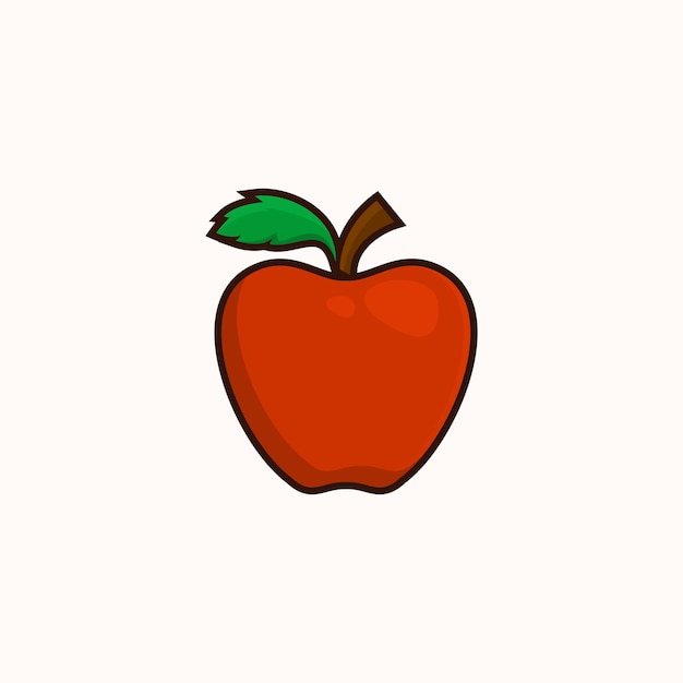 Vector de diseño de apple