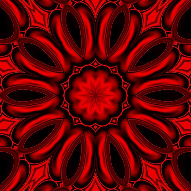 Vector de diseño de arte de mandala simple