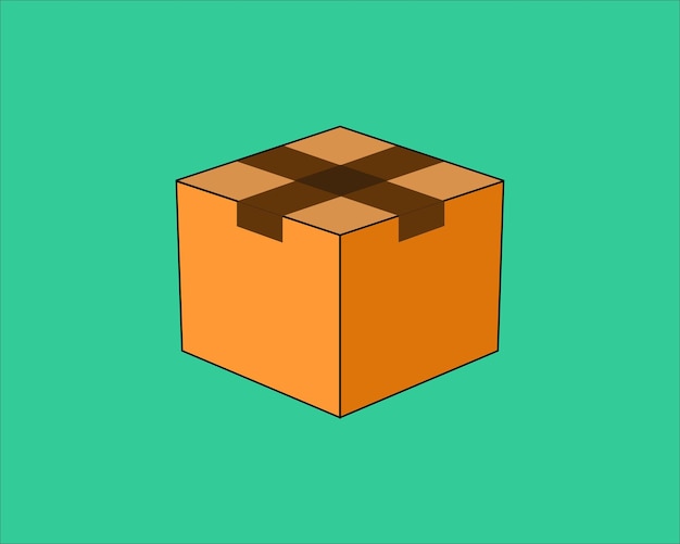 vector de diseño de caja