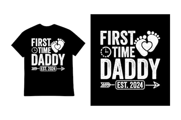 El vector de diseño de la camiseta del día del padre