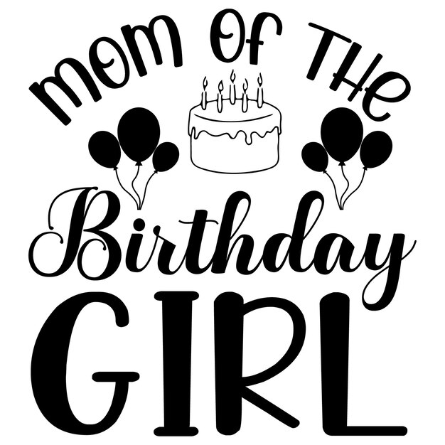 Vector de diseño de camiseta de feliz cumpleaños