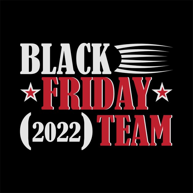 vector de diseño de camiseta de feliz viernes negro