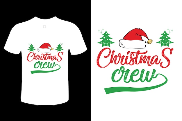 Vector de diseño de camiseta gráfica de Navidad. Papá Noel, feliz, suéter, feo, patrón, regalo, tarjeta, fiesta,
