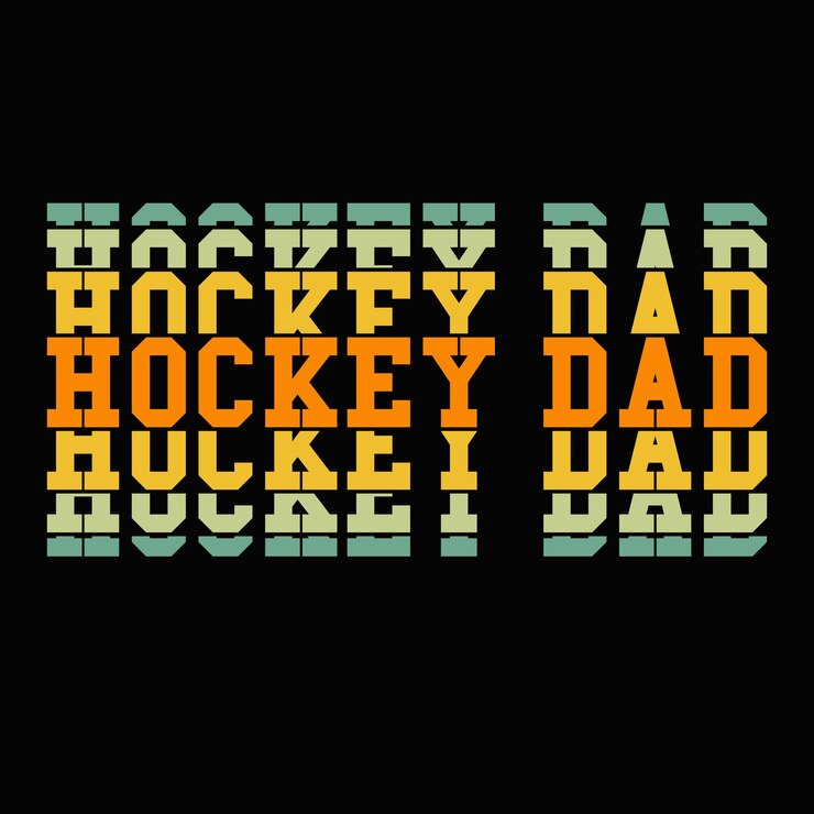 Vector vector de diseño de camiseta de hockey