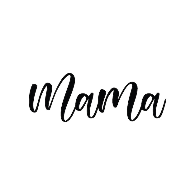 Vector de diseño de camiseta mama