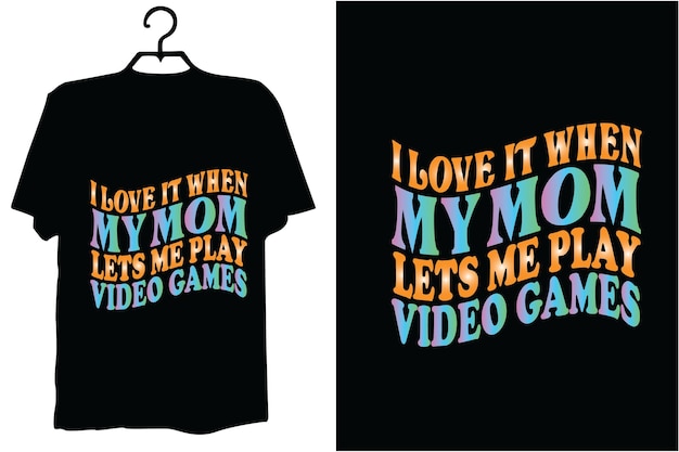 vector de diseño de camiseta de mamá