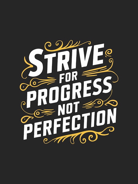 Vector de diseño de camiseta motivacional