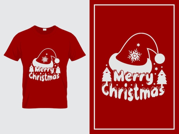 Vector de diseño de camiseta de Navidad Citas de Feliz Navidad