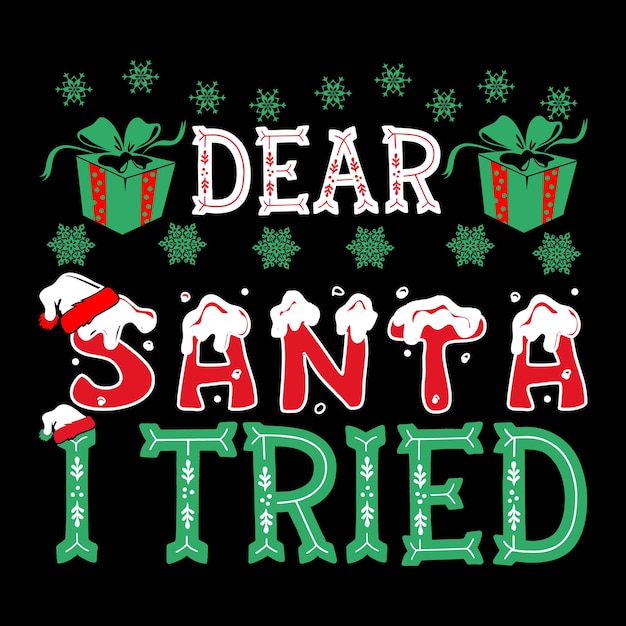 vector de diseño de camiseta de navidad