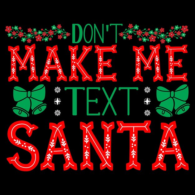 vector de diseño de camiseta de navidad